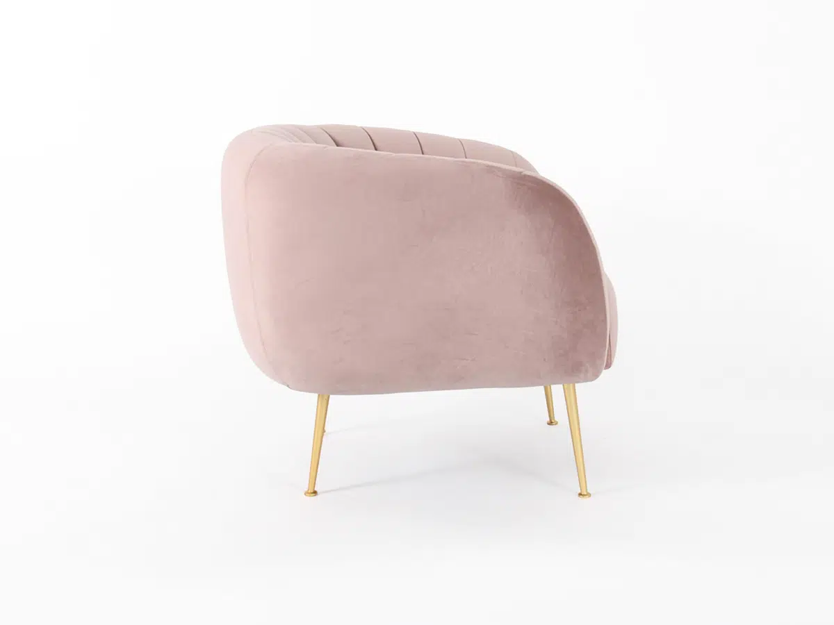 Frida Lounge Chair Blush