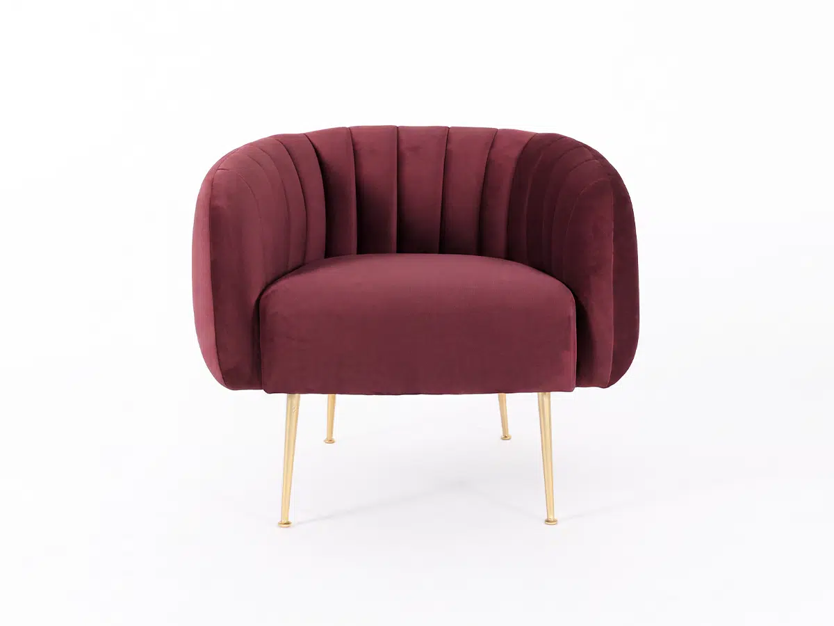 Frida Lounge Chair Plum