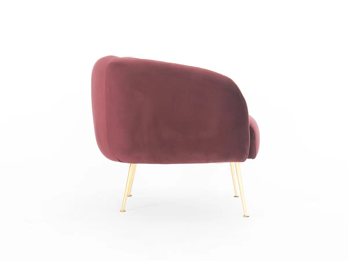 Frida Lounge Chair Plum