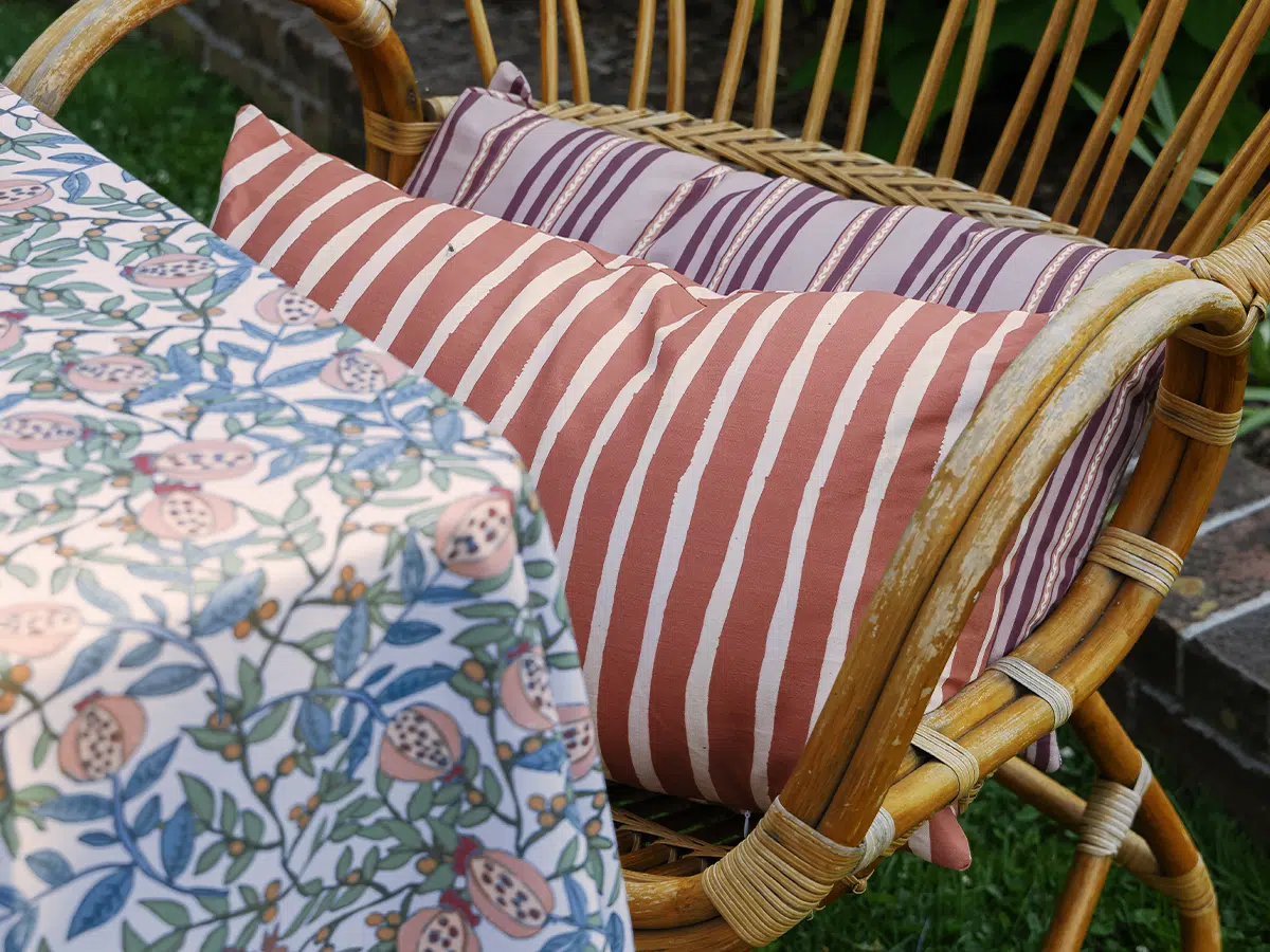 Golden Hour Glow Lumbar Pillow