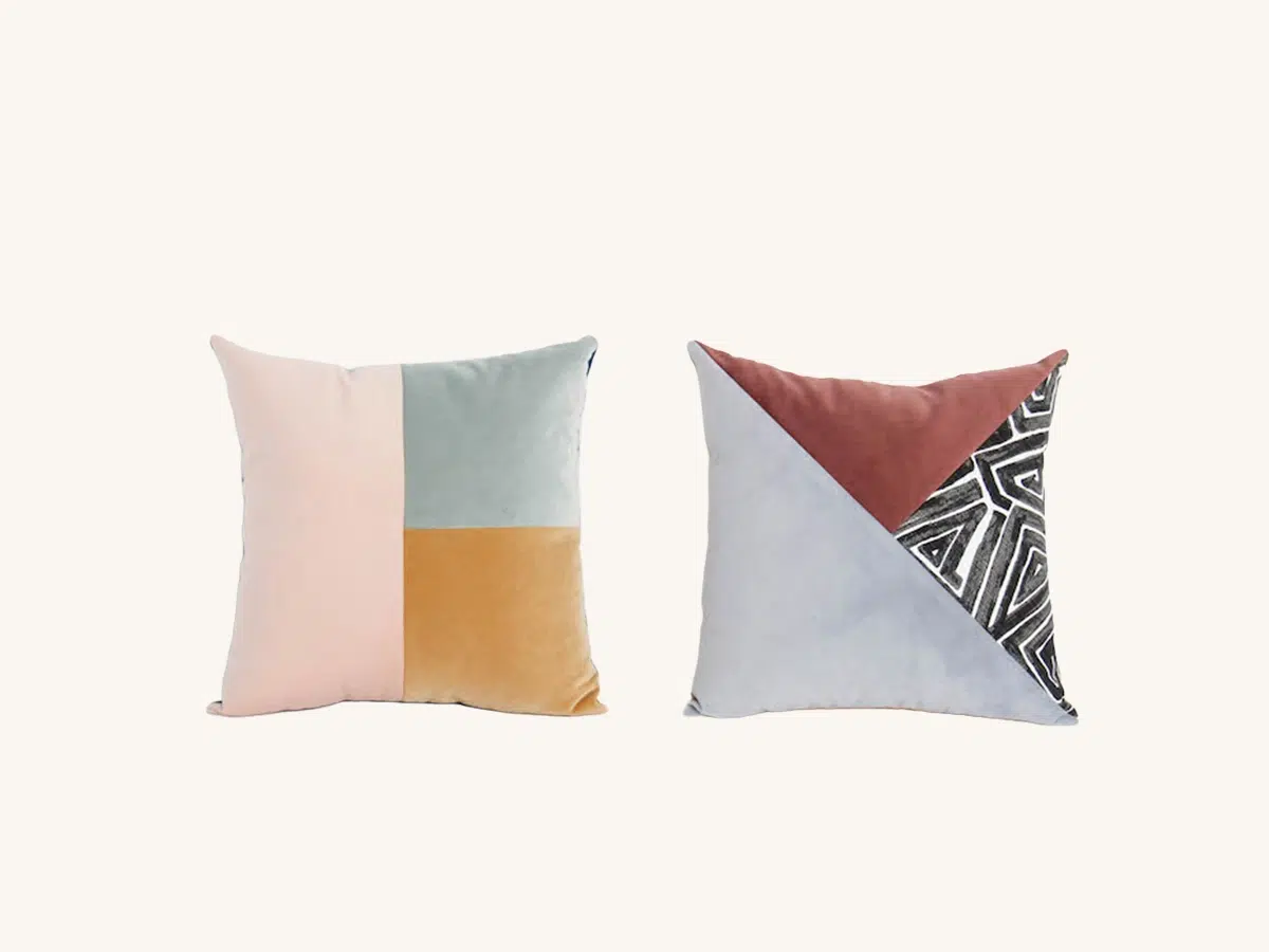 Patchwork Pillows Set of 2