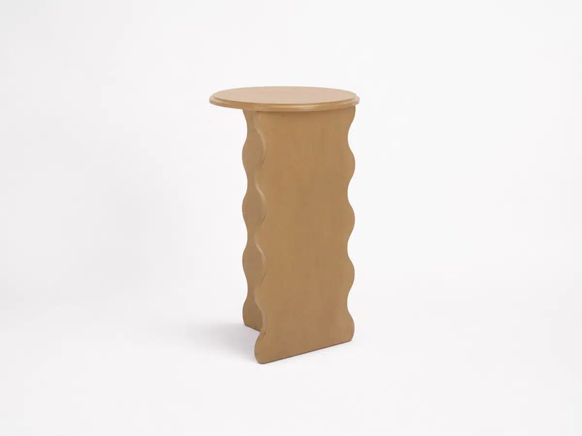 Ripple Side Table Camel