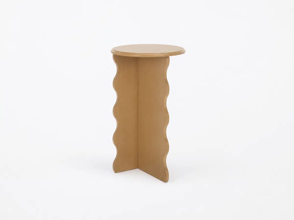 Ripple Side Table Camel