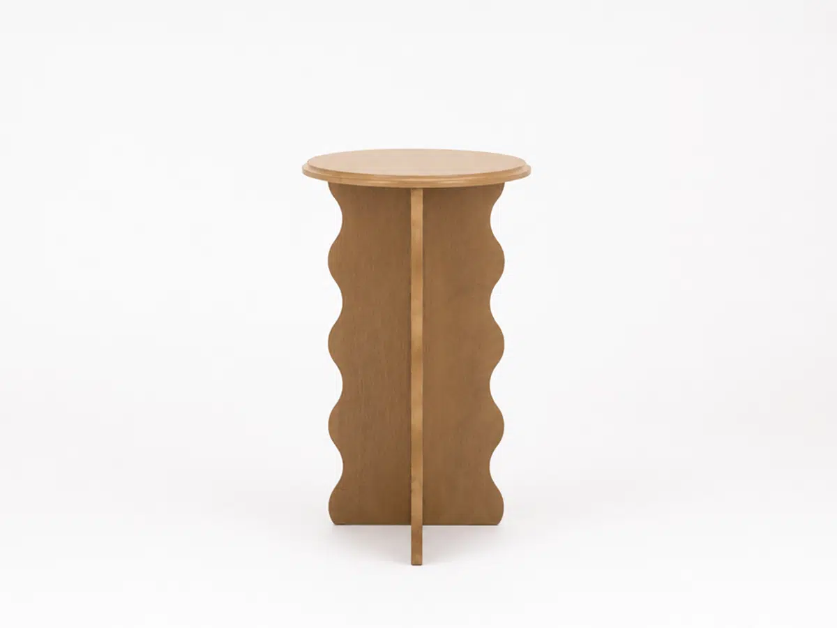 Ripple Side Table Camel
