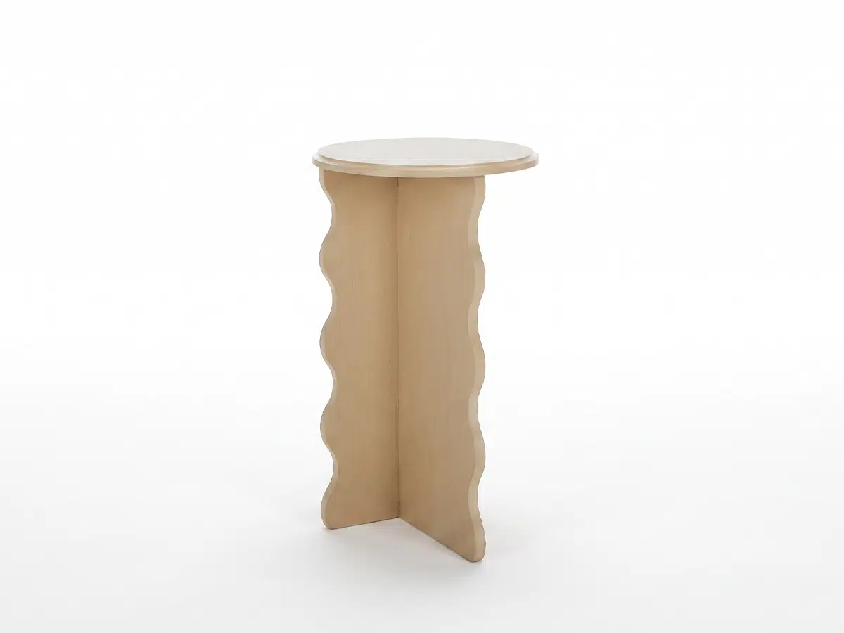 Ripple Side Table Nude