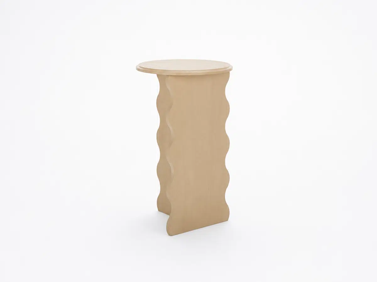 Ripple Side Table Nude