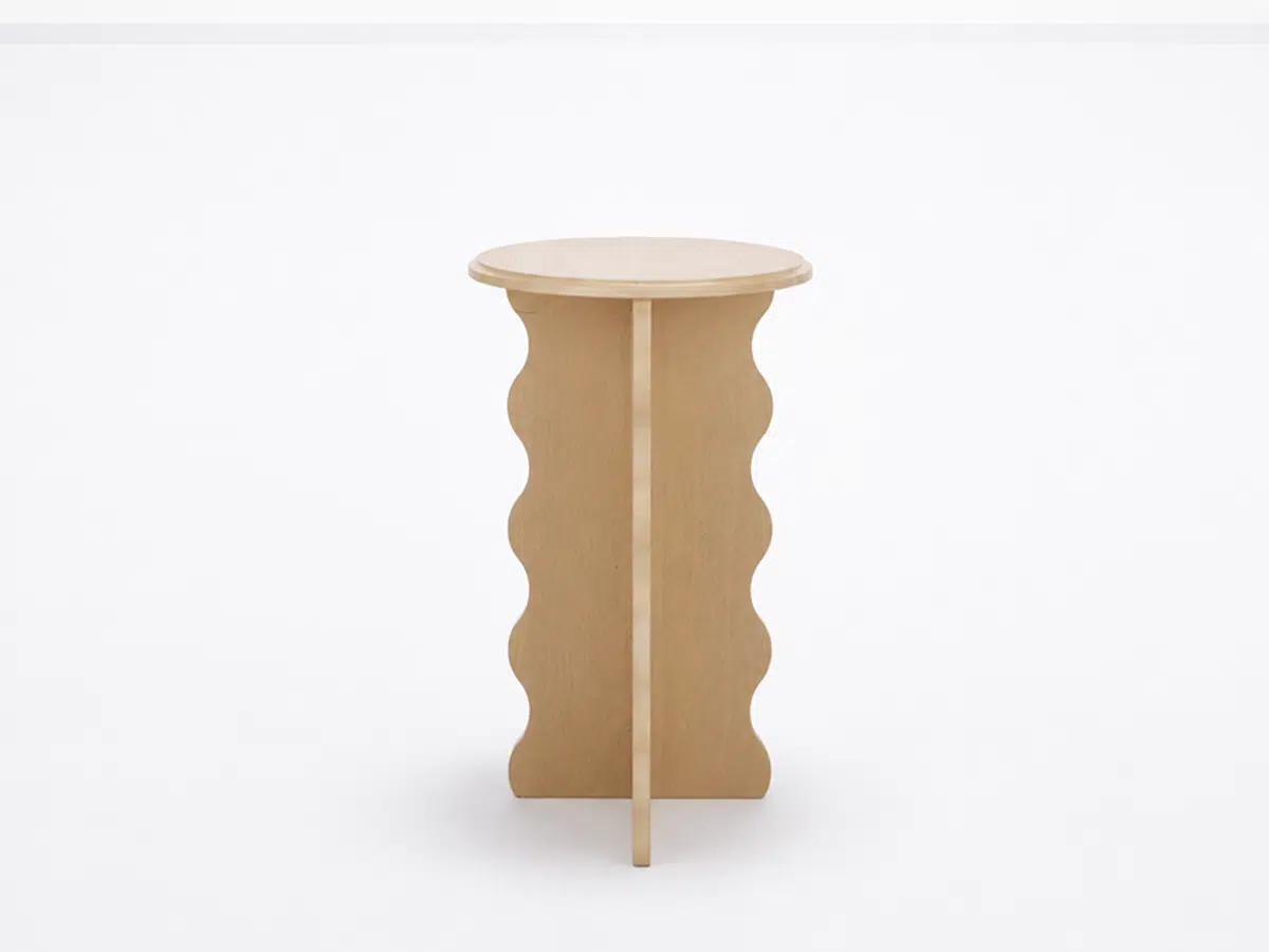 Ripple Side Table Nude