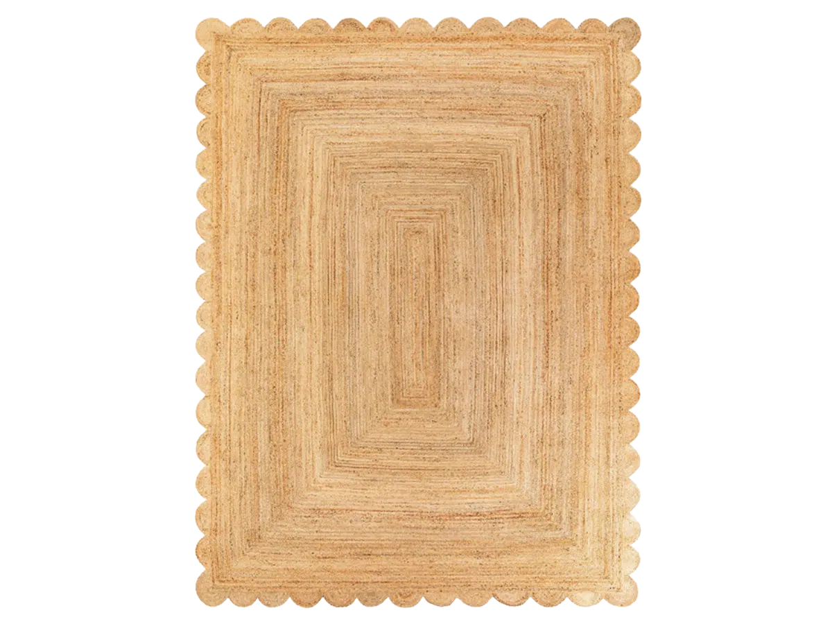 Scalloped Sisal Rug