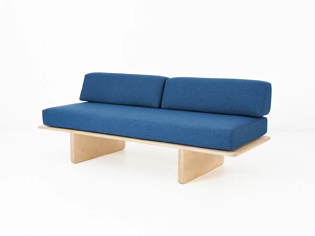 Supply Sofa Cobalt Blue