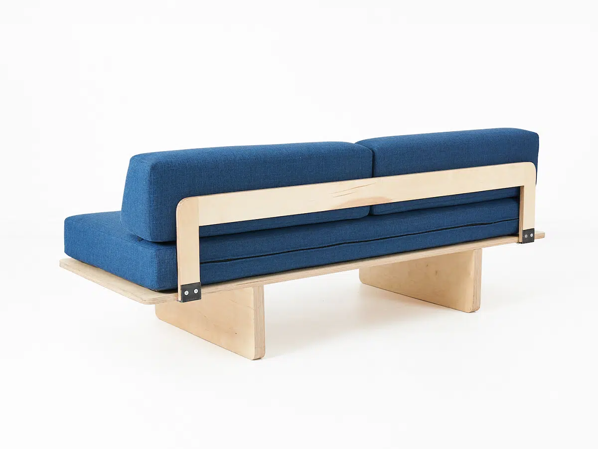 Supply Sofa Cobalt Blue