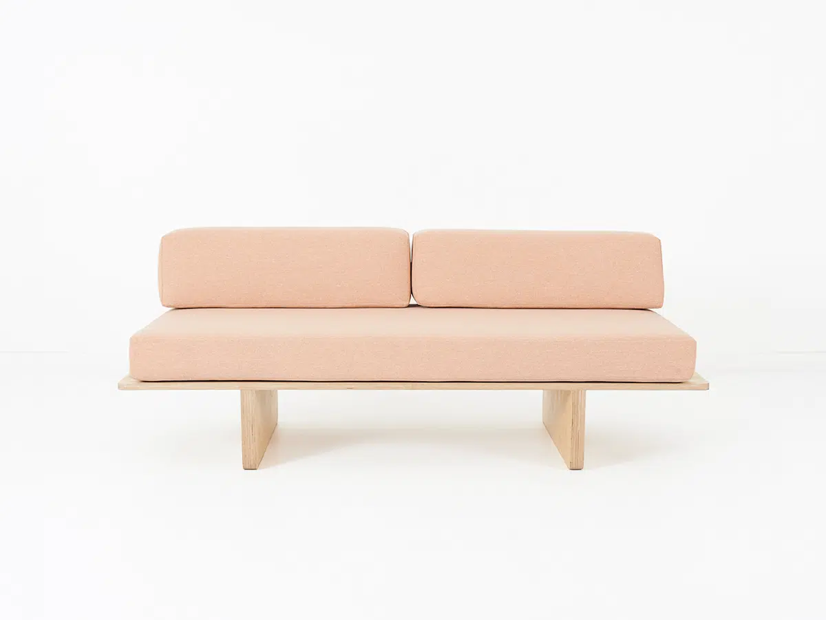 Supply Sofa Pink Tweed
