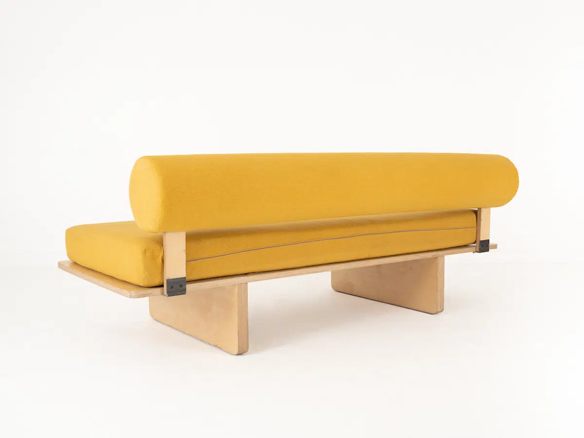 Supply Sofa Bold in Mustard