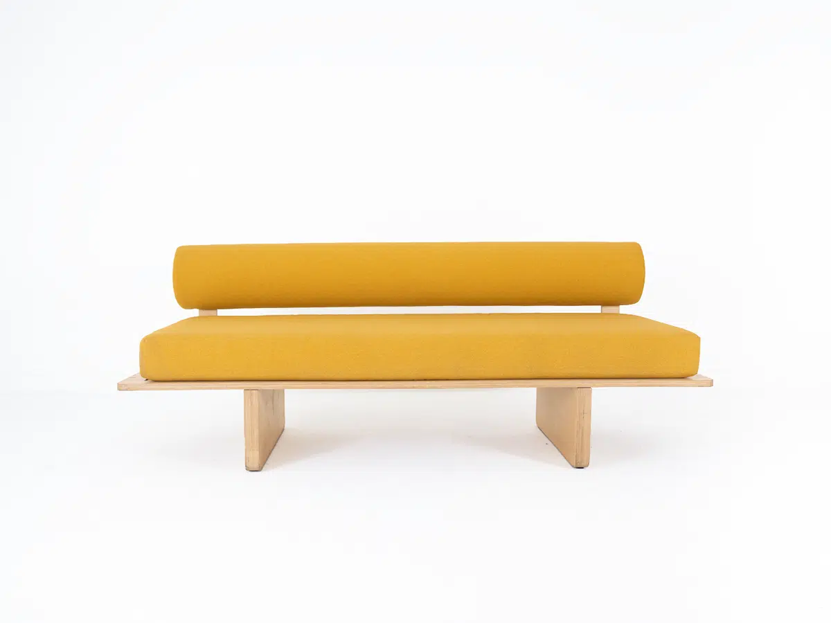 Supply Sofa Bold in Mustard