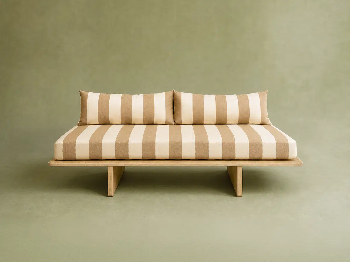 Supply Sofa Reed Stripe