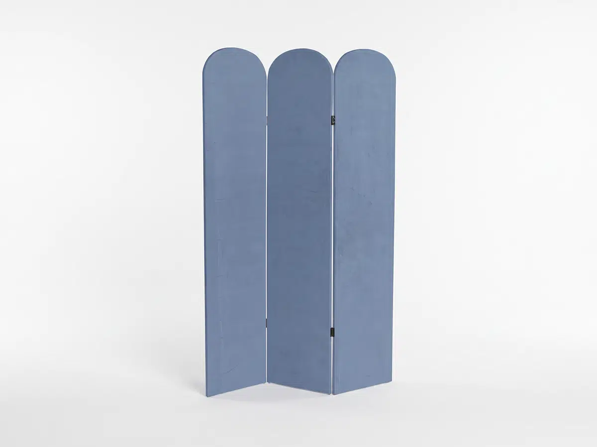 Wave Room Divider Denim