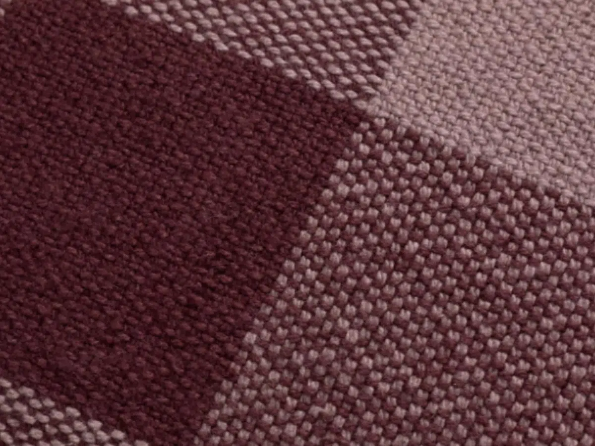 Mulberry Check Pillow