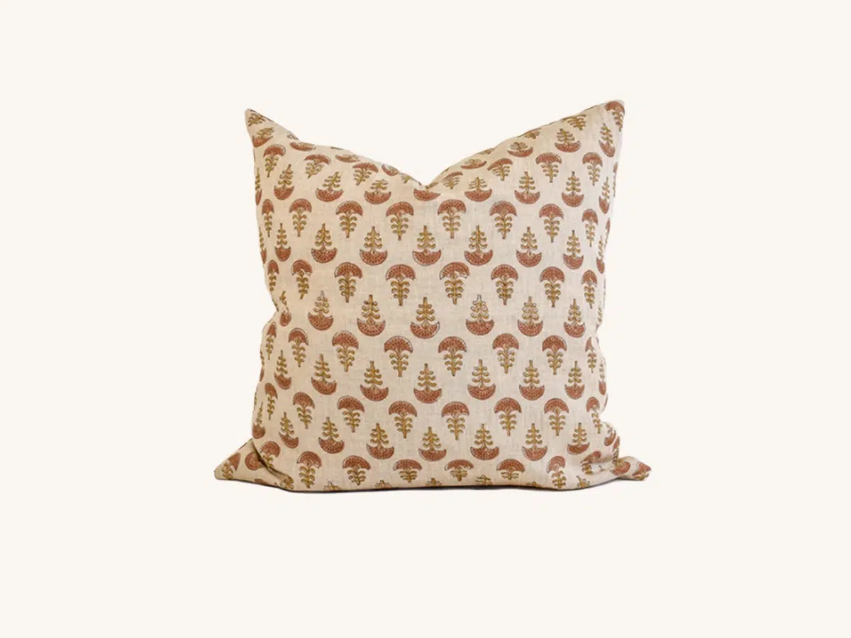 Block Print Pillow