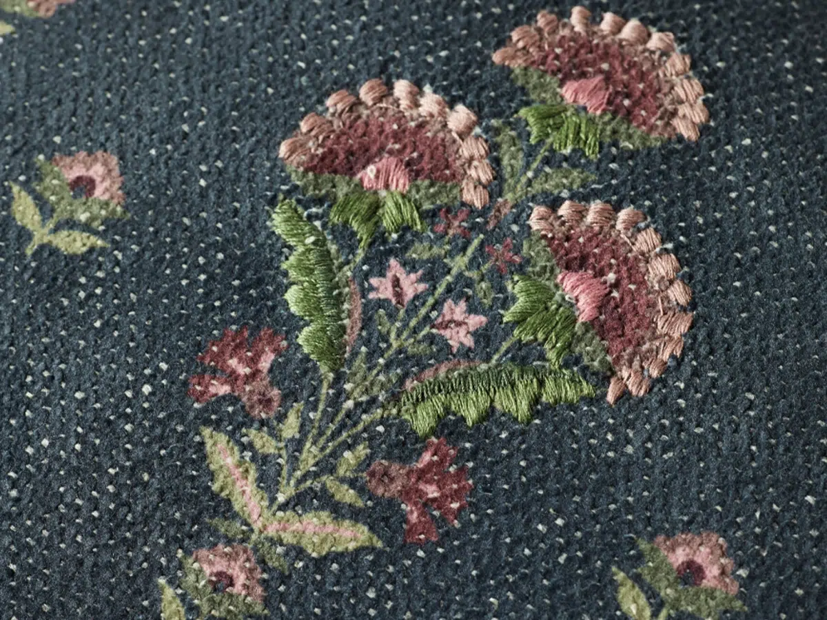 Dusk Embroidered Pillow