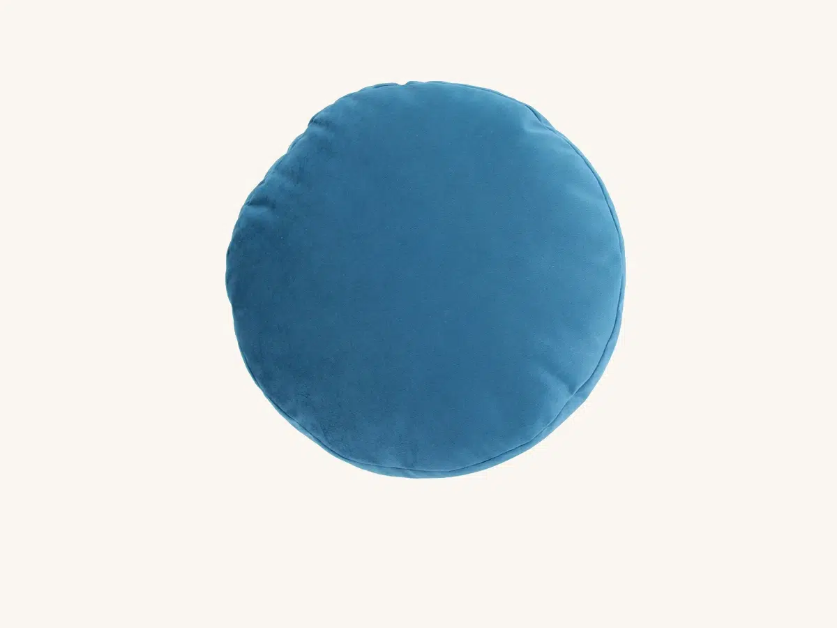Tay Circle Pillow Electric Blue