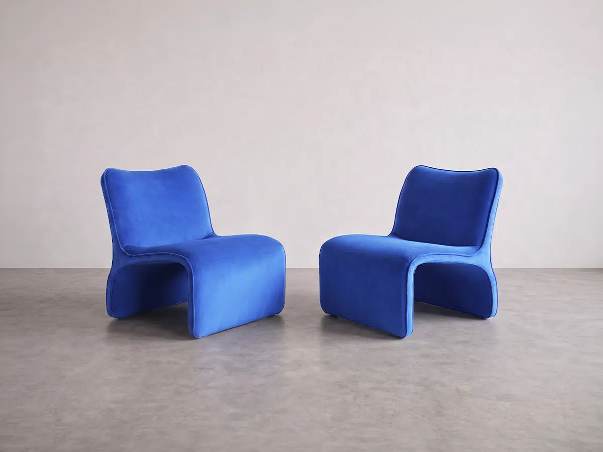 Electric Waterfall Chairs Set of 2
