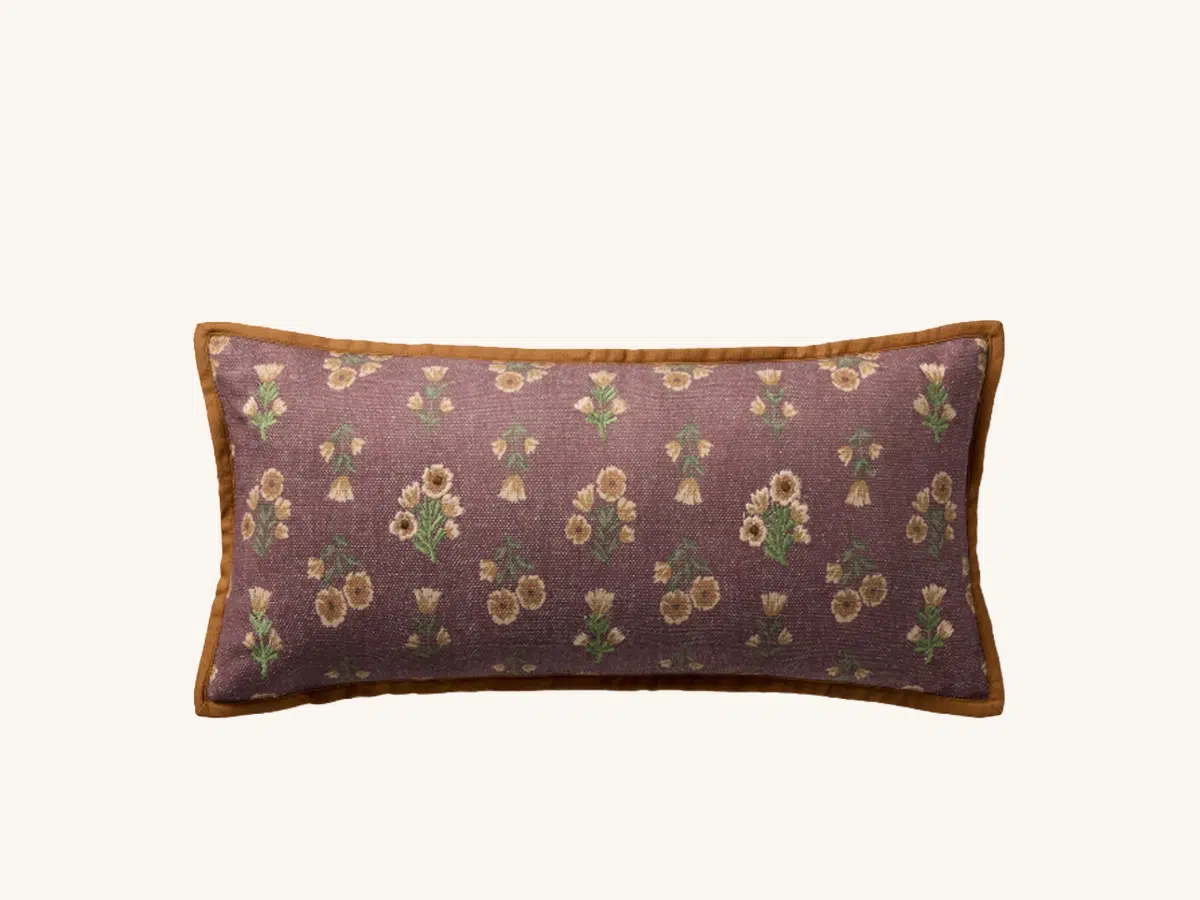 Folklore Embroidered Pillow