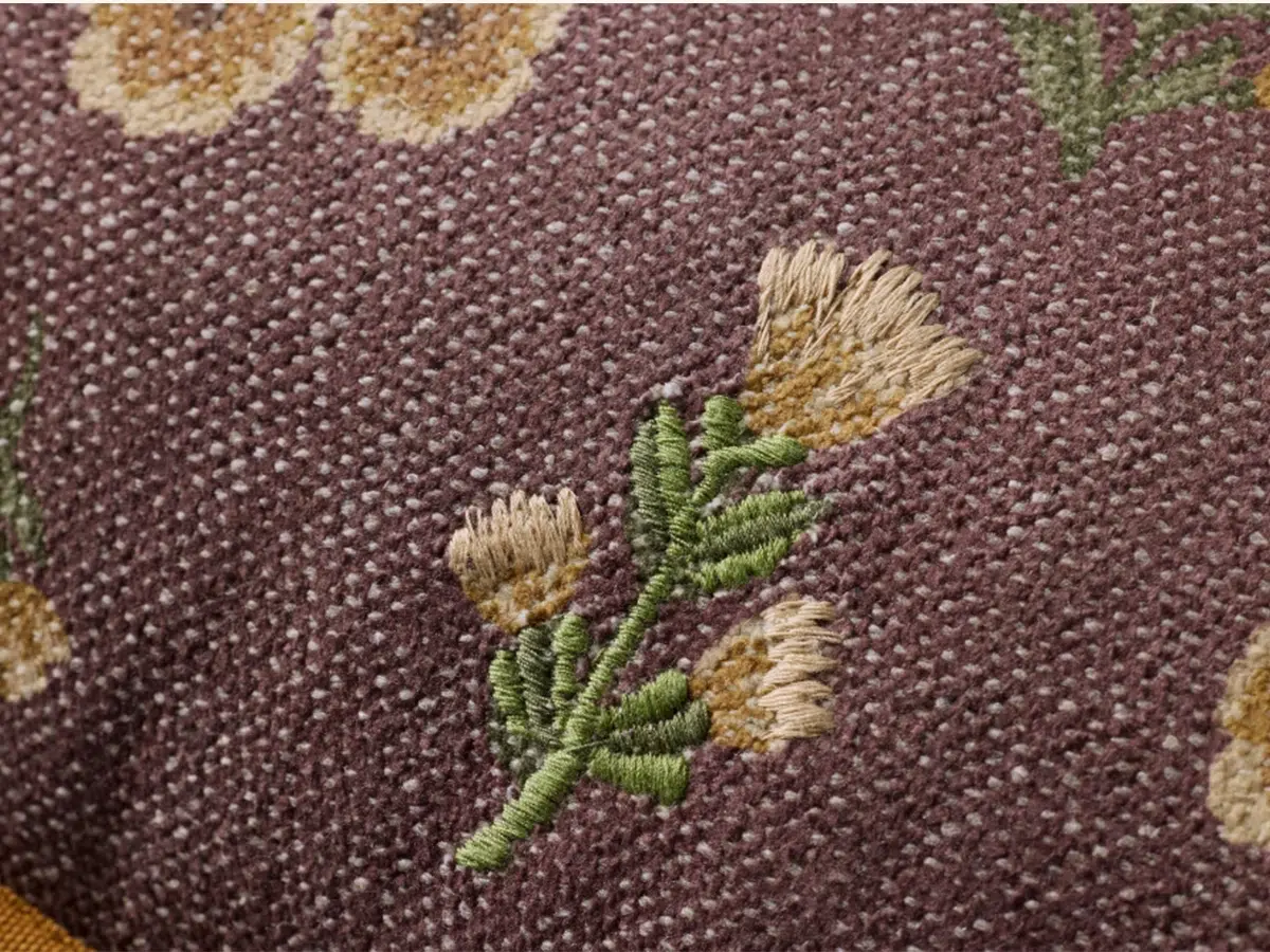 Folklore Embroidered Pillow