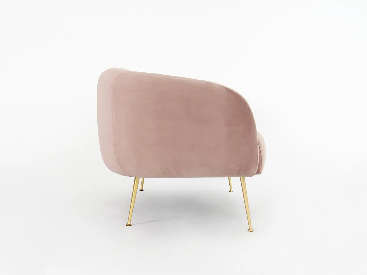 Frida Settee Blush