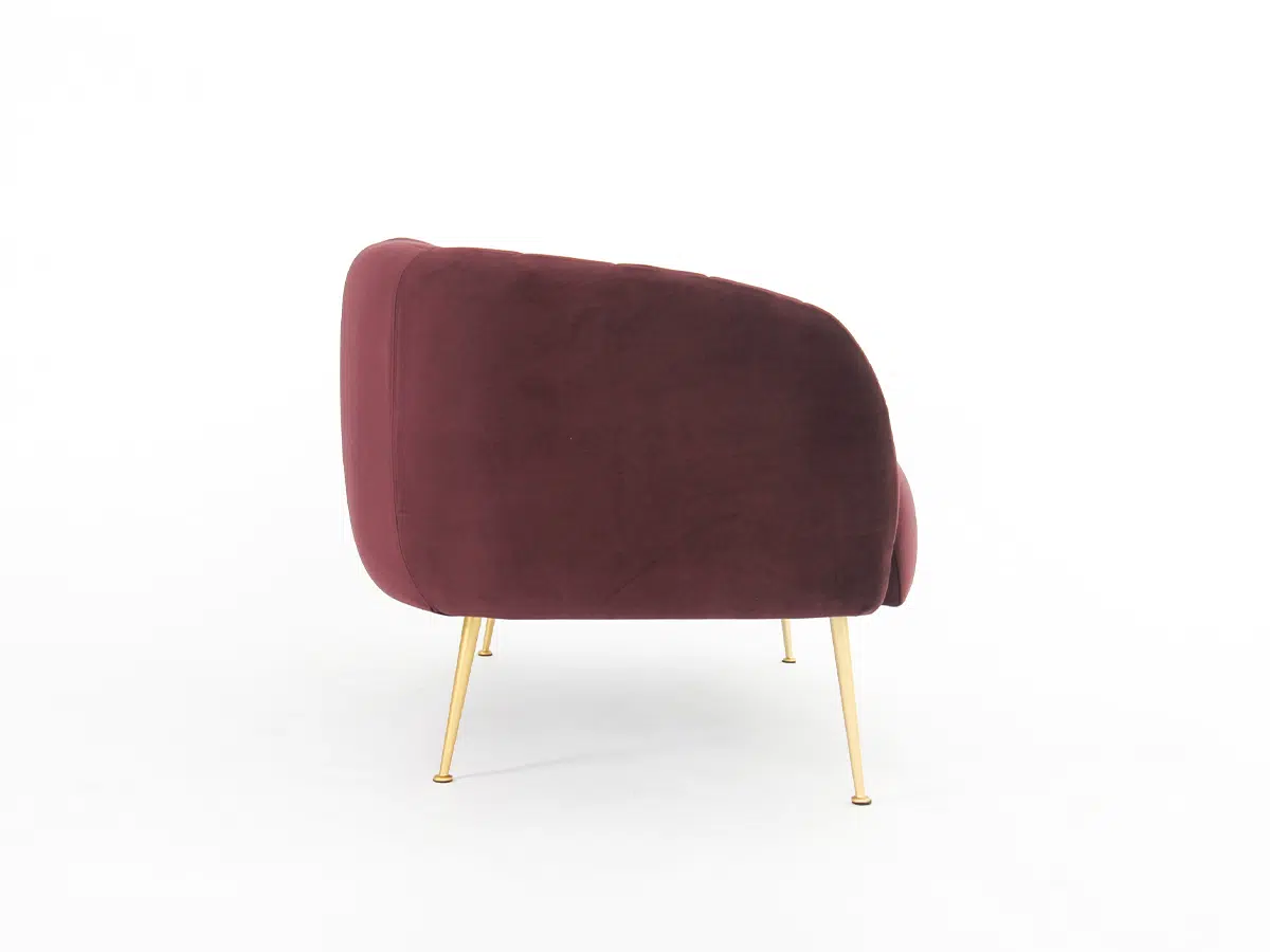 Frida Settee Plum