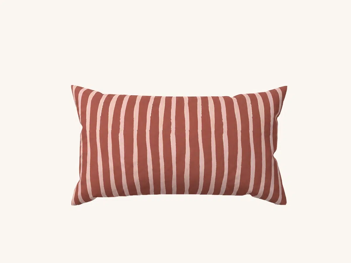 Golden Hour Glow Lumbar Pillow