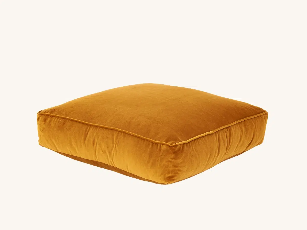 Gold Floor Pillow