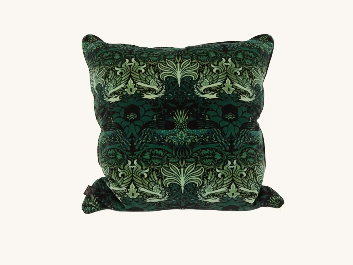 Hackney Pillow Emerald