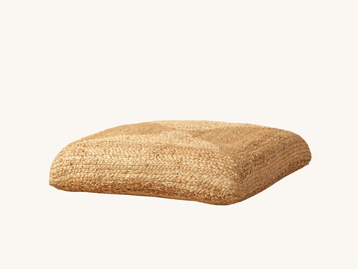 Jute Floor Pillow