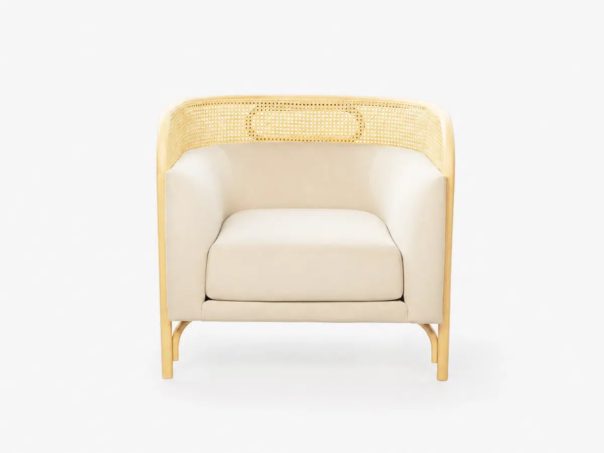 Mae Lounge Chair Cream