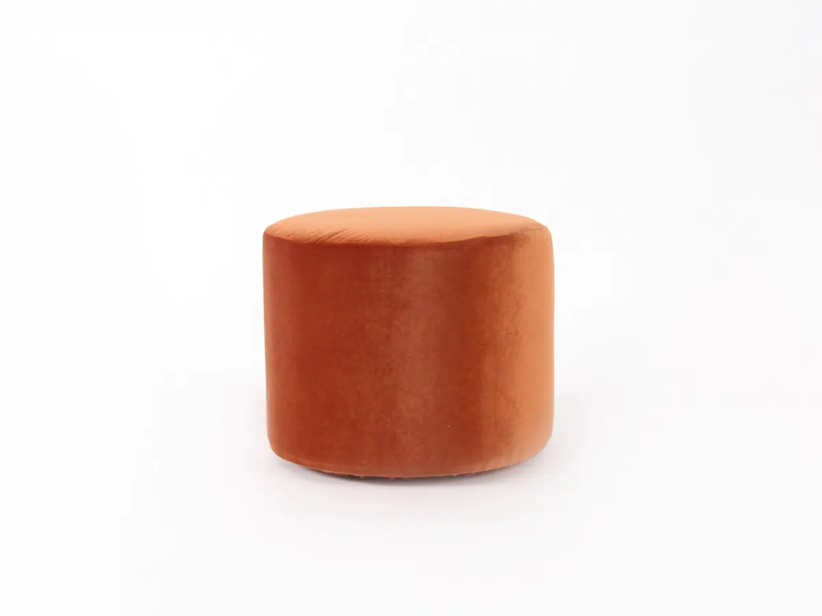 Marshmallow Ottoman Rust