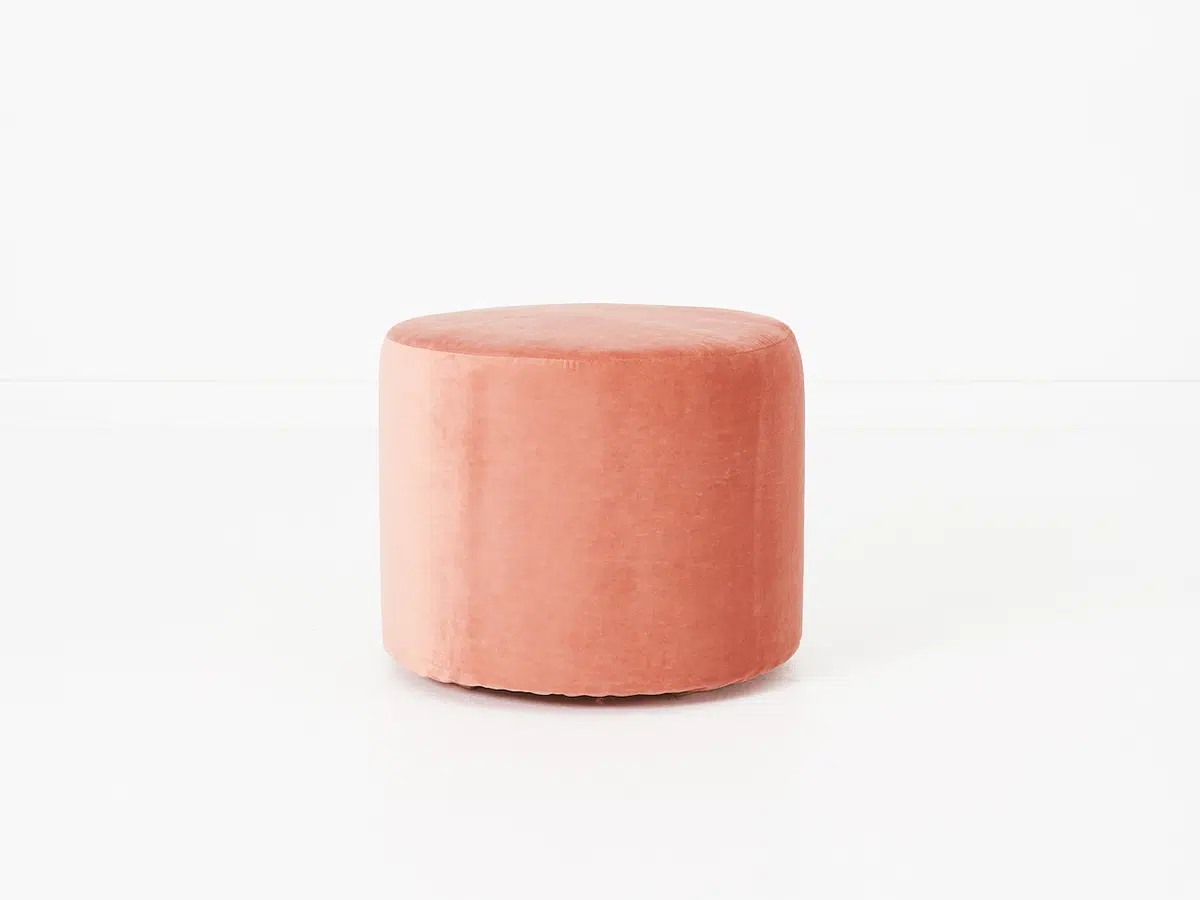 Marshmallow Ottoman Strawberry