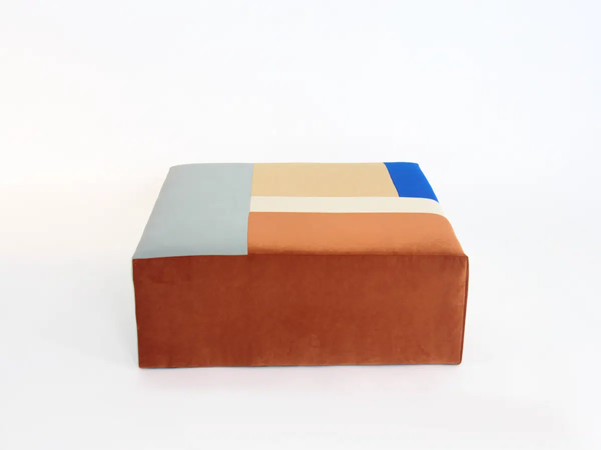 Mondrian Ottomans Warm