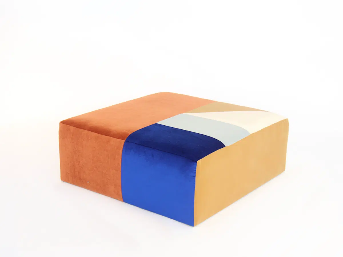Mondrian Ottomans Warm