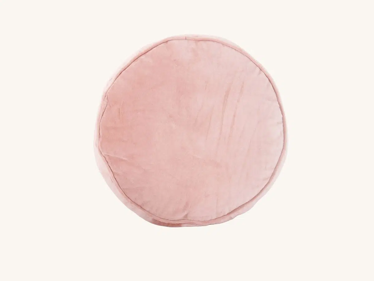 Puff Velvet Pillow Blush