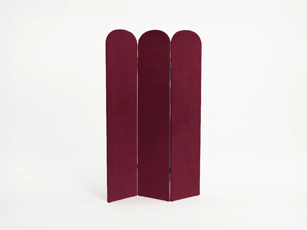Wave Room Divider Berry