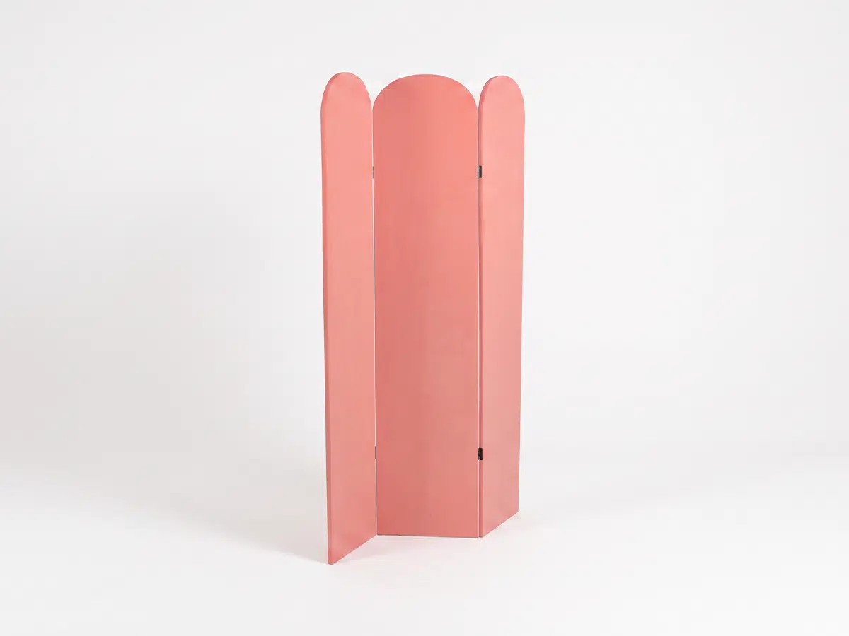 Wave Room Divider Coral