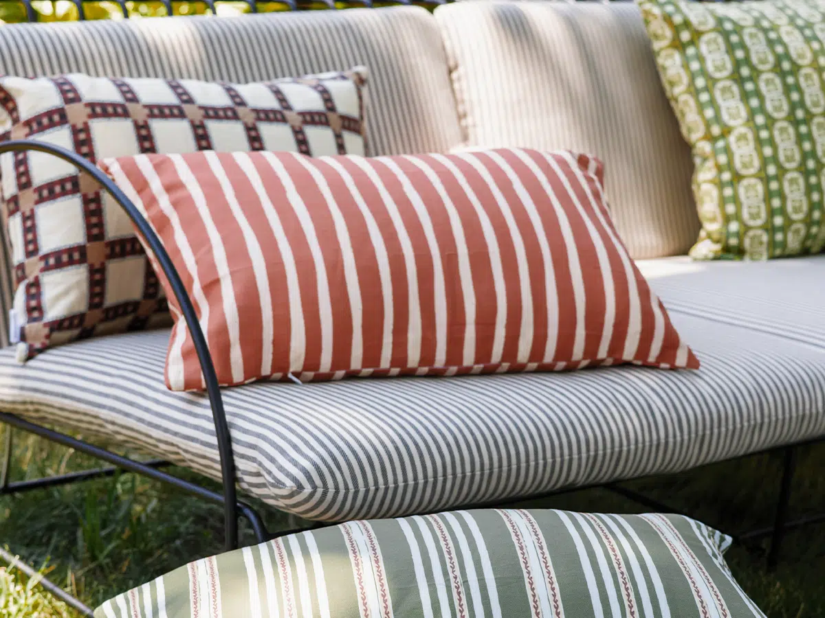 Golden Hour Glow Lumbar Pillow